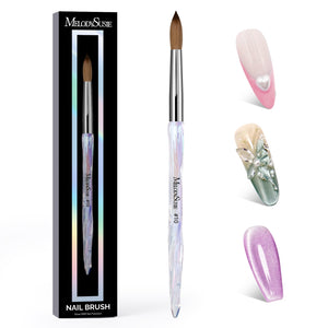 100% Kolinsky Acrylic Nail Brush Size 10