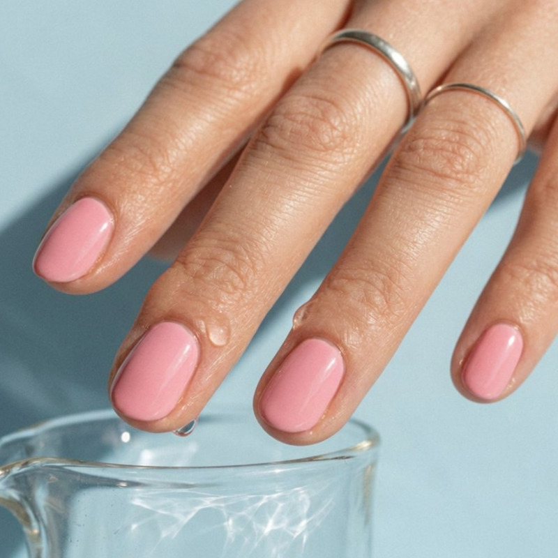 Nailo gellak stickers Rose Pink, zacht fris roze