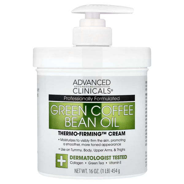 Advanced Clinicals Green Coffee Bean Oil Body Cream