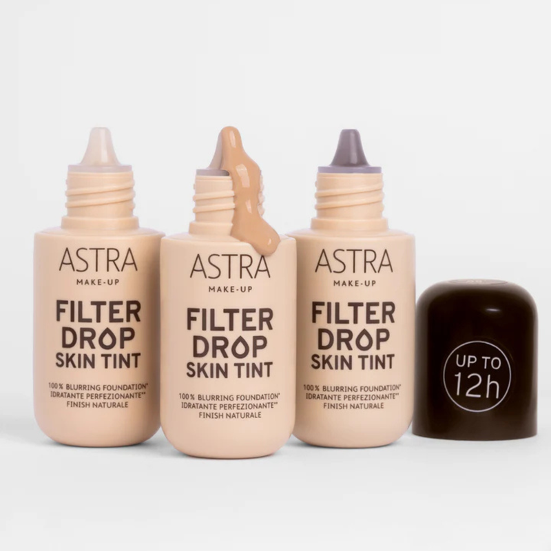 Astra Make Up Filterdrop Skin Tint Fair, lichtgewicht foundation met stralende finish, foto 5 van 5