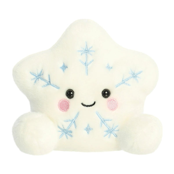 Aurora World Glisten Snowflake, zachte knuffel in de vorm van een sneeuwvlok