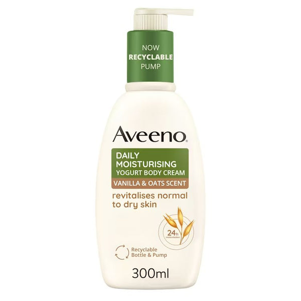 Aveeno Body Wash Vanilla & Oats 300 ml. 1