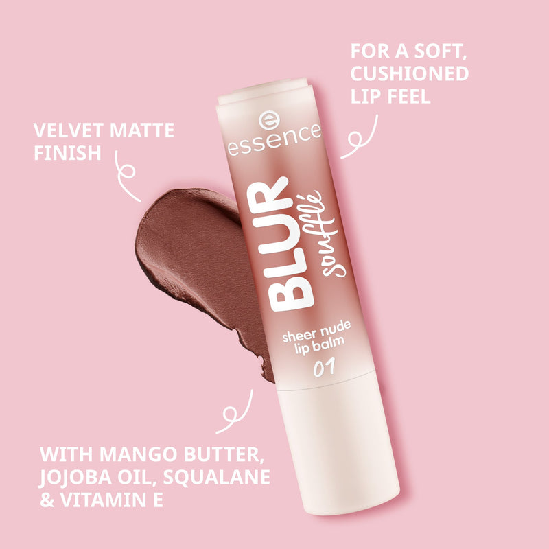 Blur Soufflé Sheer Nude Lip Balm 01 Nude Beige