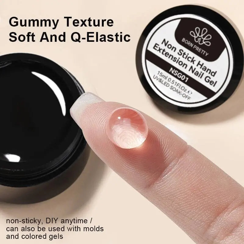 Born Pretty Pure Color & Glitter Non Stick Hand Extension Gel NEG09