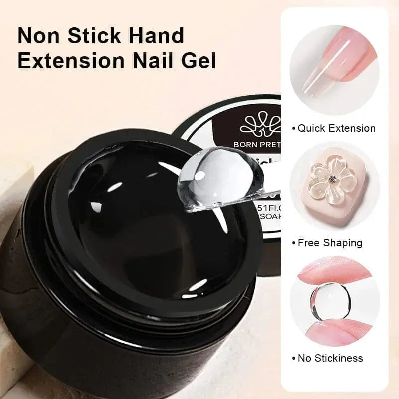 Born Pretty Pure Color & Glitter Non Stick Hand Extension Gel NEG28