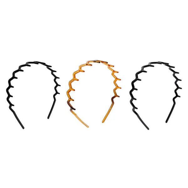 Brushworks Zig Zag Headband Set