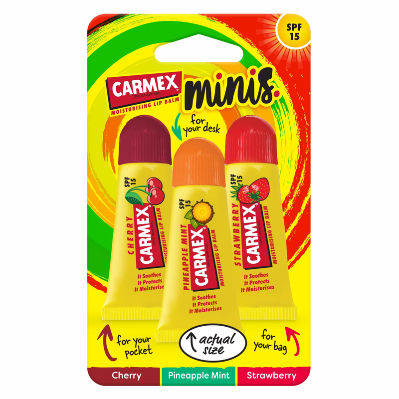 Carmex Mini Tube Set SPF15