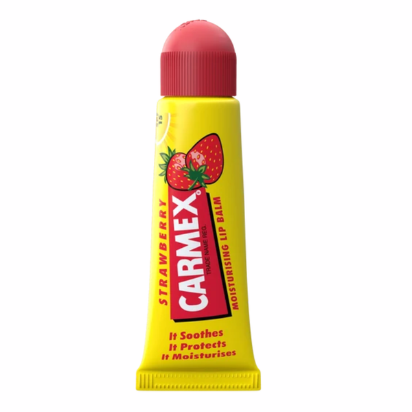 Carmex Moisturizing Lip Balm Tube Strawberry SPF15