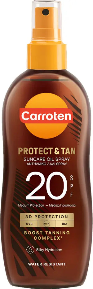 Omegacare Tanning Oil SPF 20 Tan Accelerator with Sun