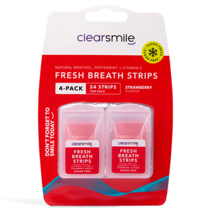 Breath Strips Strawberry 4 Pack