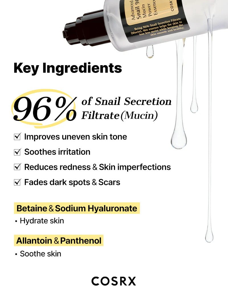 COSRX Advanced Snail96 Mucin Power Essence 30 ml.