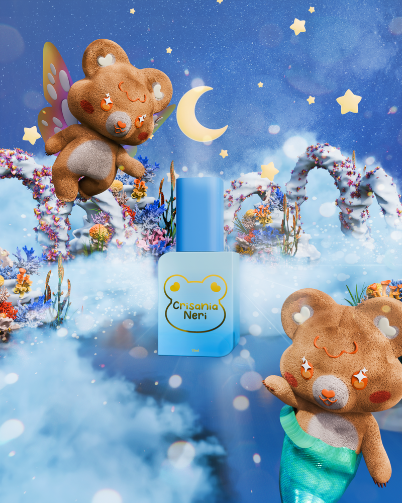 Crisania Neri Sea x Sky Magnetic Cat Eye Gel Polish Bora Bora