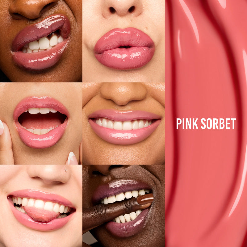 Danessa Myricks Beauty Glosswork 4d Ultra Shine Plumping Gloss Pink Sorbet