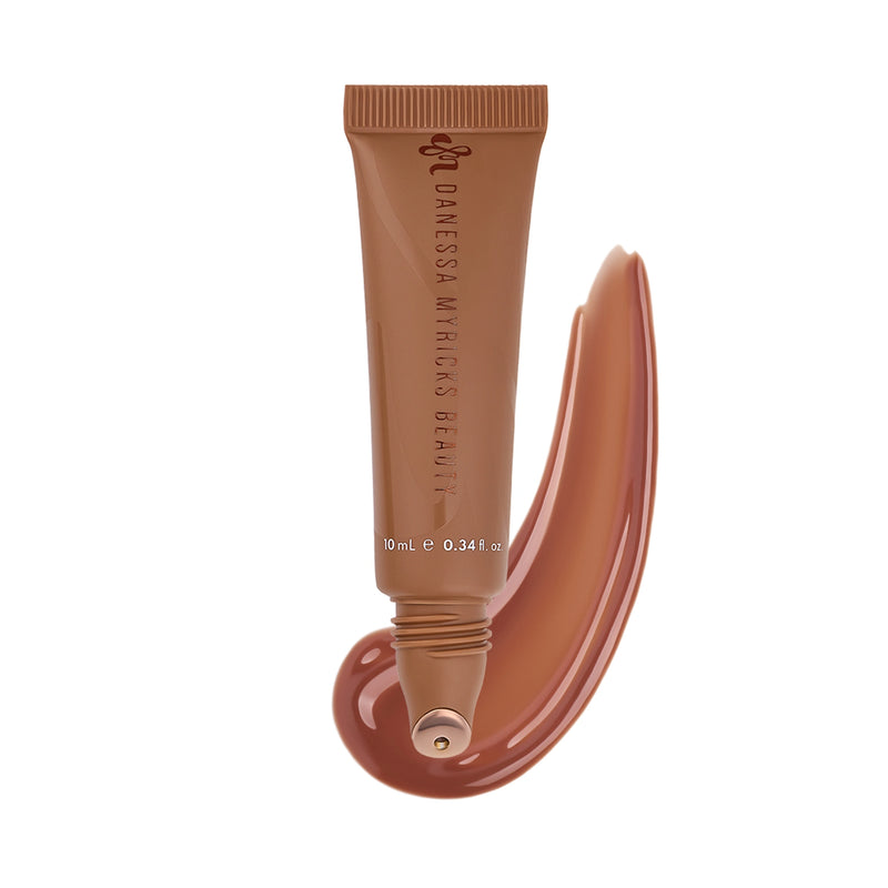 Danessa Myricks Beauty Glosswork 4d Ultra Shine Plumping Gloss Spiced Latte