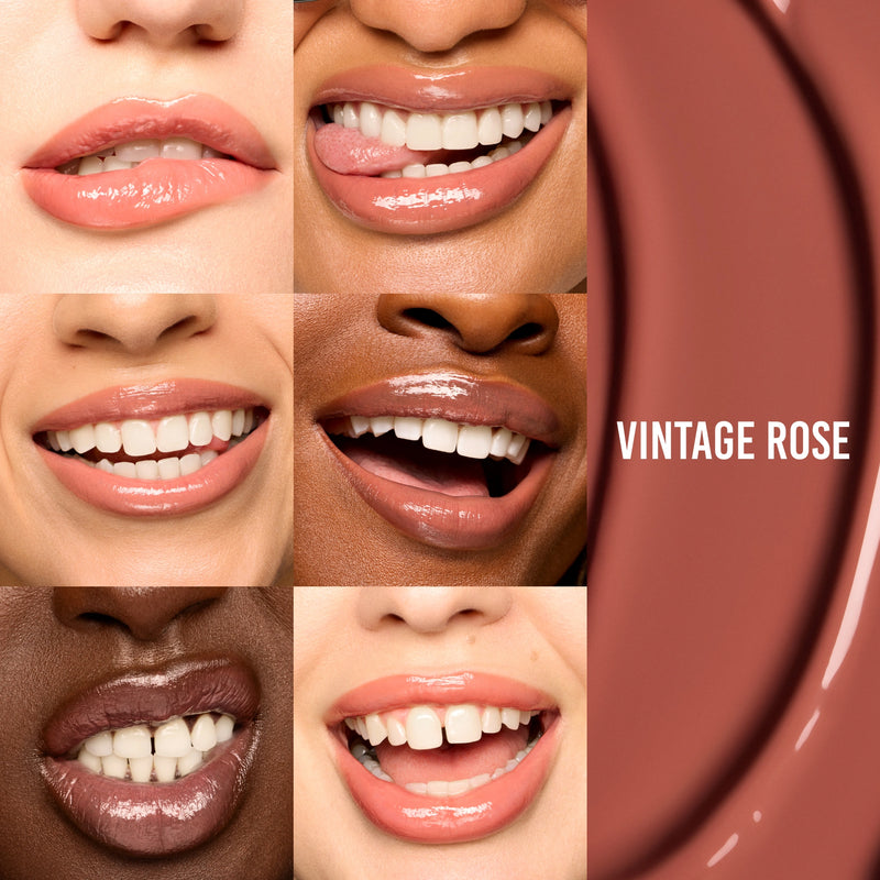 Danessa Myricks Beauty Glosswork 4d Ultra Shine Plumping Gloss Vintage Rose