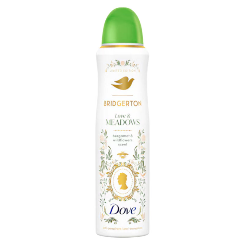 Dove X Bridgerton Love & Meadows Anti Perspirant Deodorant Spray 1