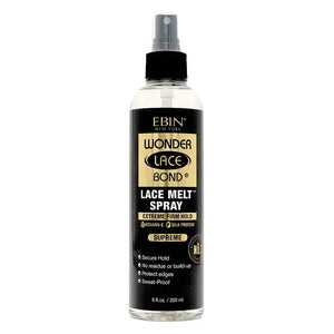 Wonder Lace Bond Melt Spray Supreme Black