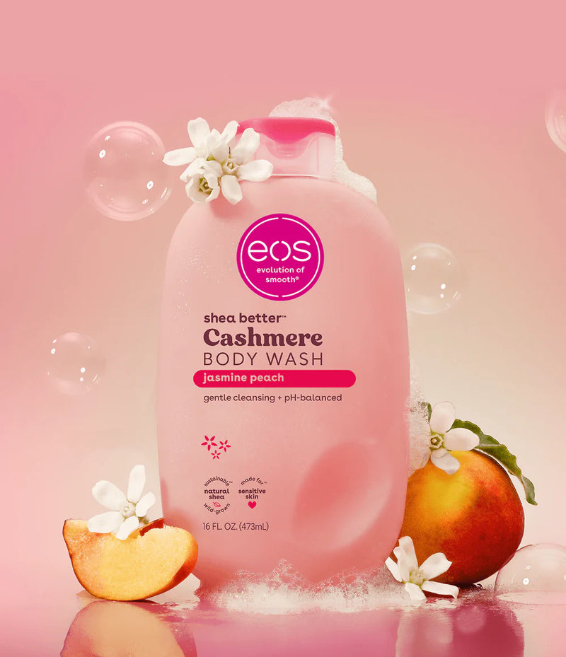 EOS Shea Better Cashmere Body Wash Jasmine Peach