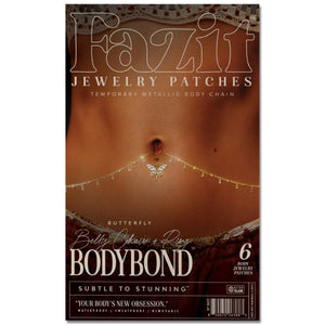 Butterfly Belly Chain and Ring Bodybond