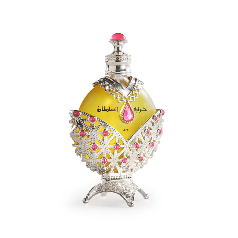 Khadlaj Hareem Sultan Silver Concentrated Perfume Oil Without Alcohol, geconcentreerde parfumolie