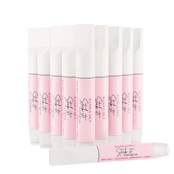 Kiara Sky 10 Piece Stick It Nail Glue