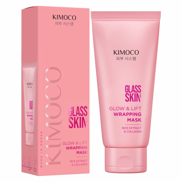 Kimoco Glass Skin Lift & Glow Wrapping Mask Collagen & PDRN