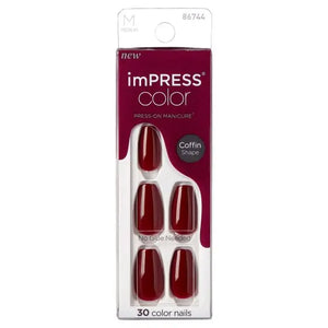 Impress Color Press-On Nails Coffin Winery in NYC
