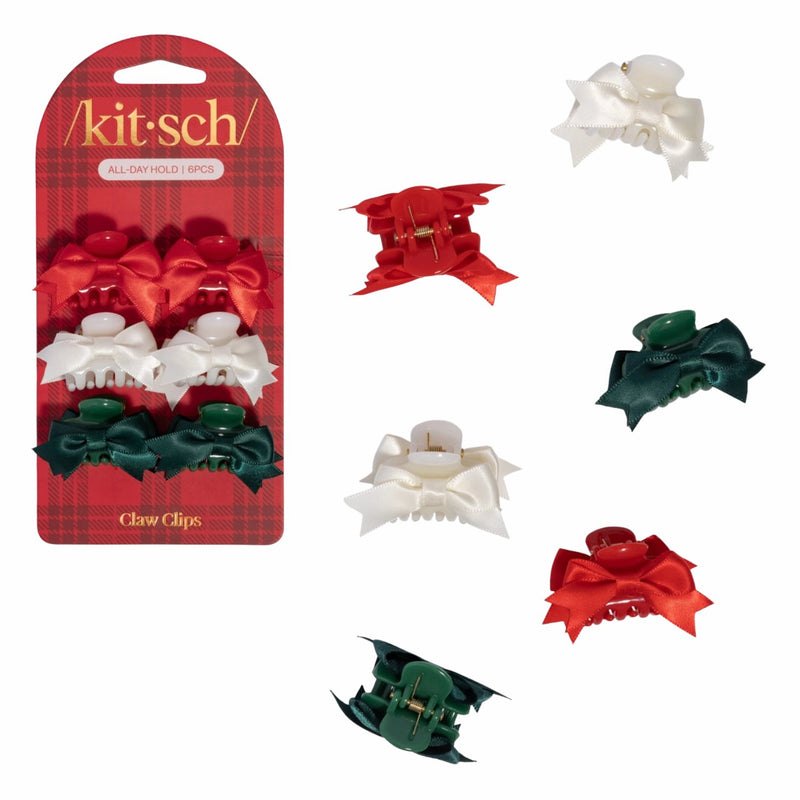 Kitsch Holiday Mini Claw Clips 6pc Set 1