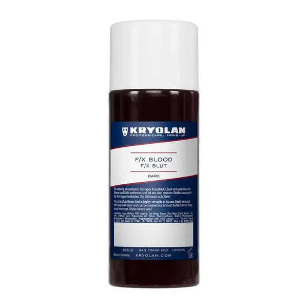 Kryolan Professional Make-up F/X Blood Dark