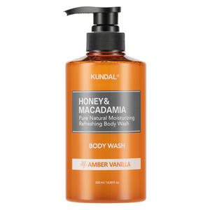 Honey & Macadamia Pure Body Wash Amber Vanilla