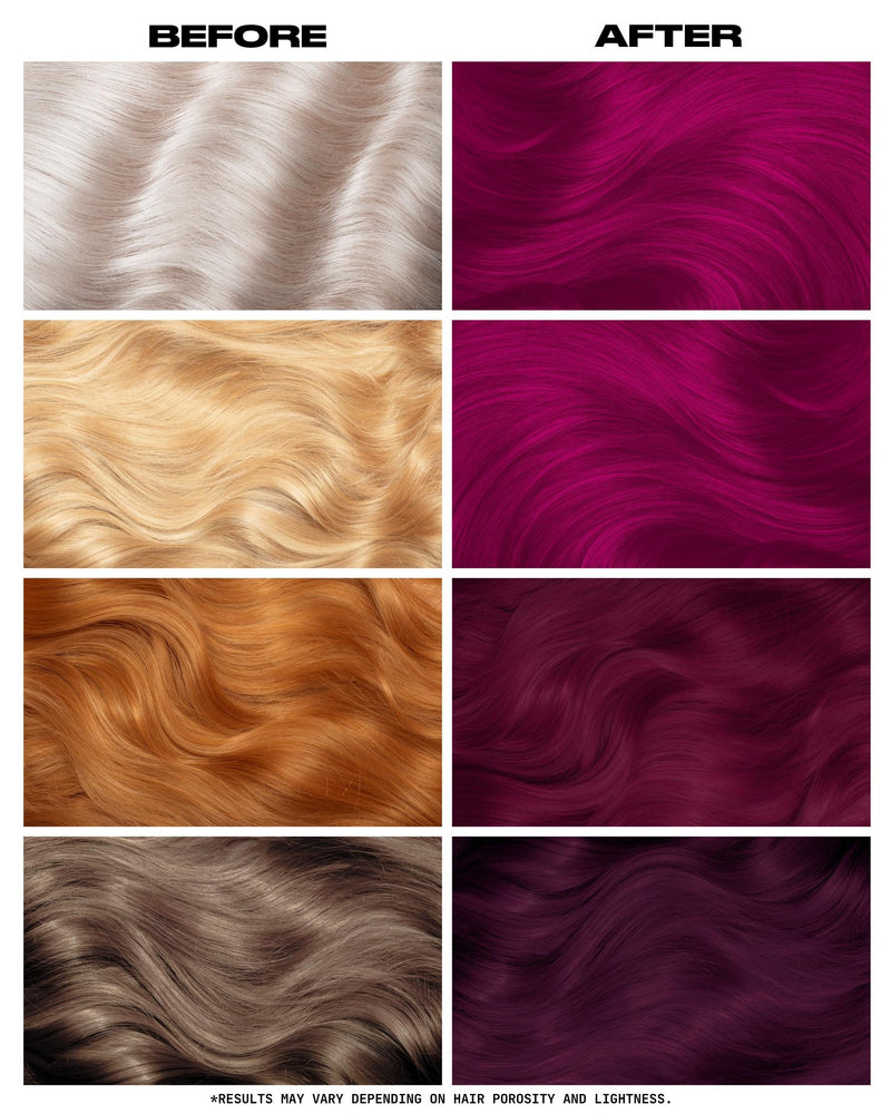 Lunar Tides Semi Permanent Hair Color Fuchsia, semi-permanente haarverf voor een intense roze kleur, foto 2 van 9
