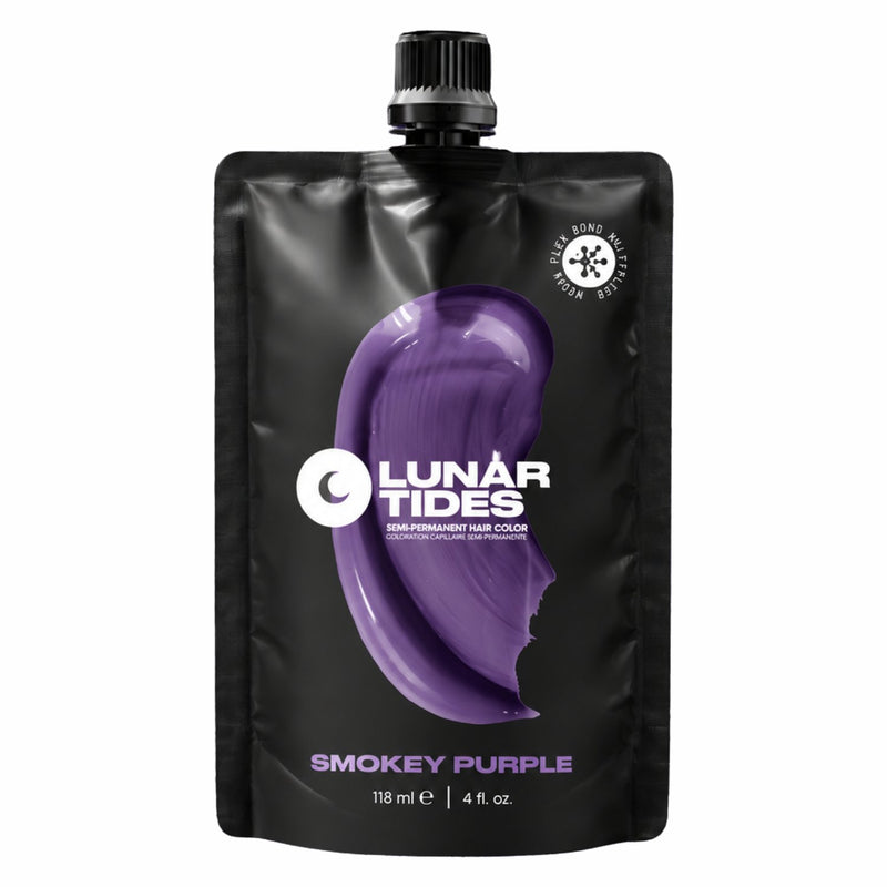 Lunar Tides Semi Permanent Hair Color Smokey Purple, semi-permanente haarverf met paarse tint en grijze ondertonen