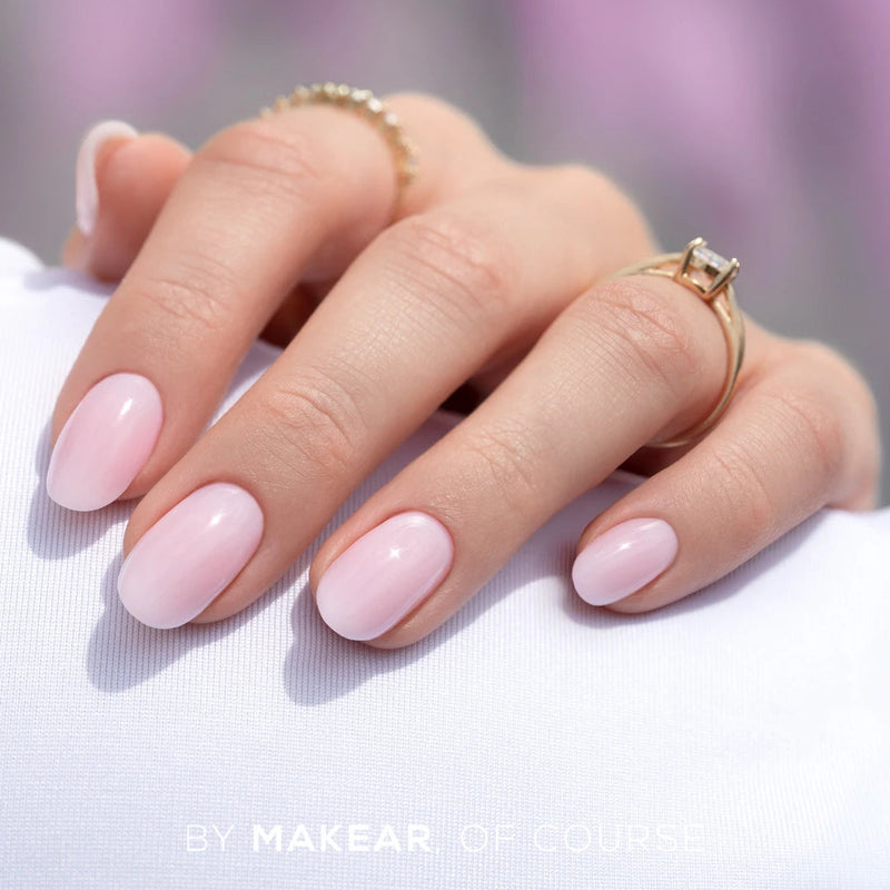 Makear UV Gel Polish 603, zachtroze semi-transparante gellak