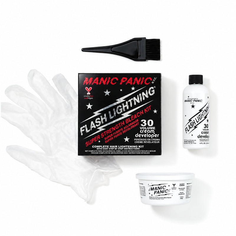 Manic Panic Flash Lightning 30 Volume Box Bleach Kit voor oplichten haar