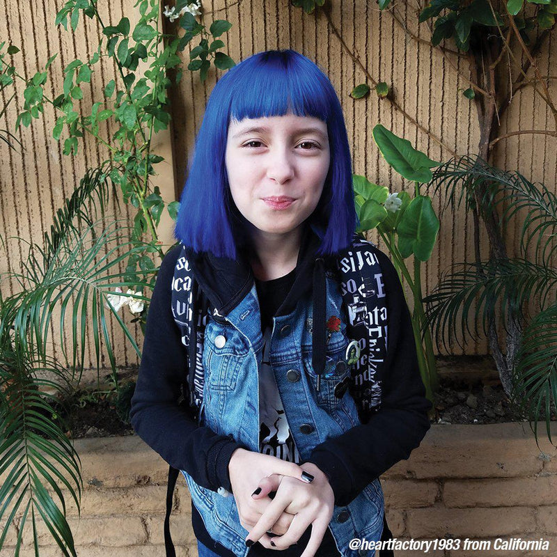 Manic Panic High Voltage Classic Cream Formula Rockabilly Blue, semi-permanente haarverf, foto 3 van 5