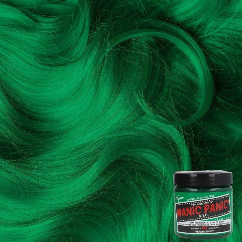 Manic Panic High Voltage Classic Cream Formula Venus Envy, semi-permanente haarverf felgroen, foto 2 van 3