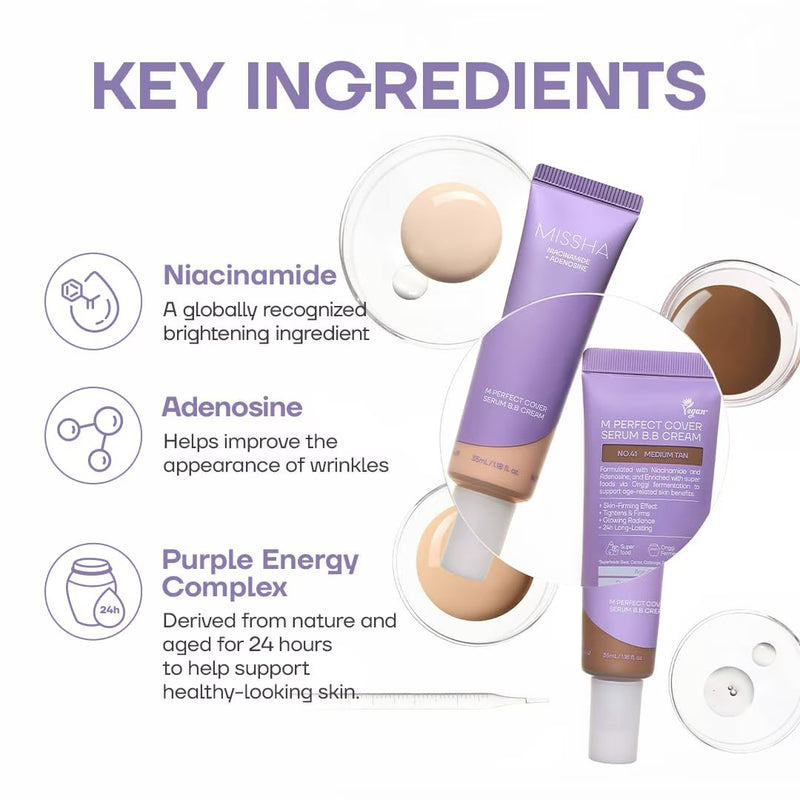 Missha M Perfect Cover Serum B.B Cream Pro 23 Natural Beige