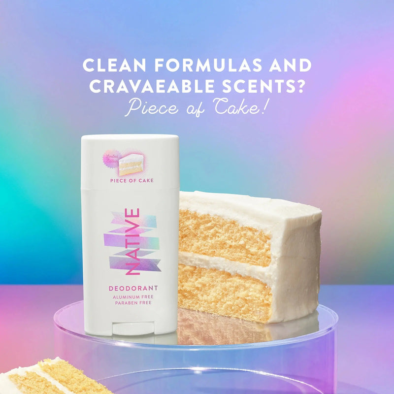 Native Aluminum Free Deodorant Stick Piece of Cake