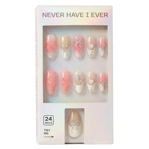 Press-On Nails Ballerina Slipper
