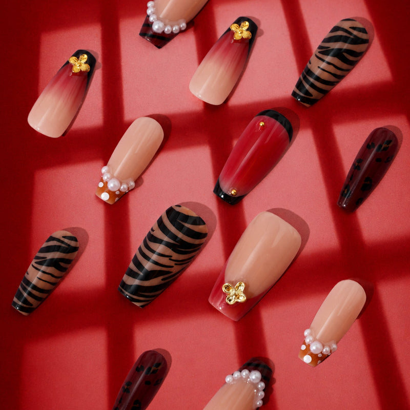 Never Have I Ever Press-On Nails Katseye Animal