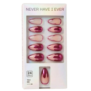 Press-On Nails Sunset Chrome