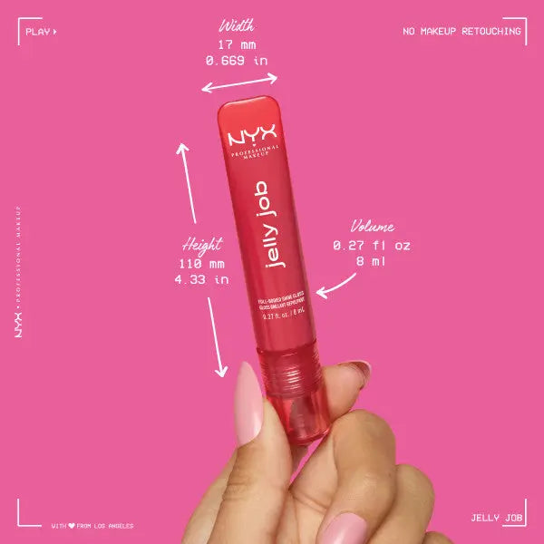 NYX Professional Makeup Jelly Job Lipgloss Jelly Blushin