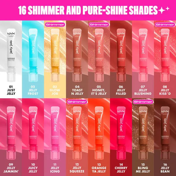 NYX Professional Makeup Jelly Job Lipgloss Jelly Icing
