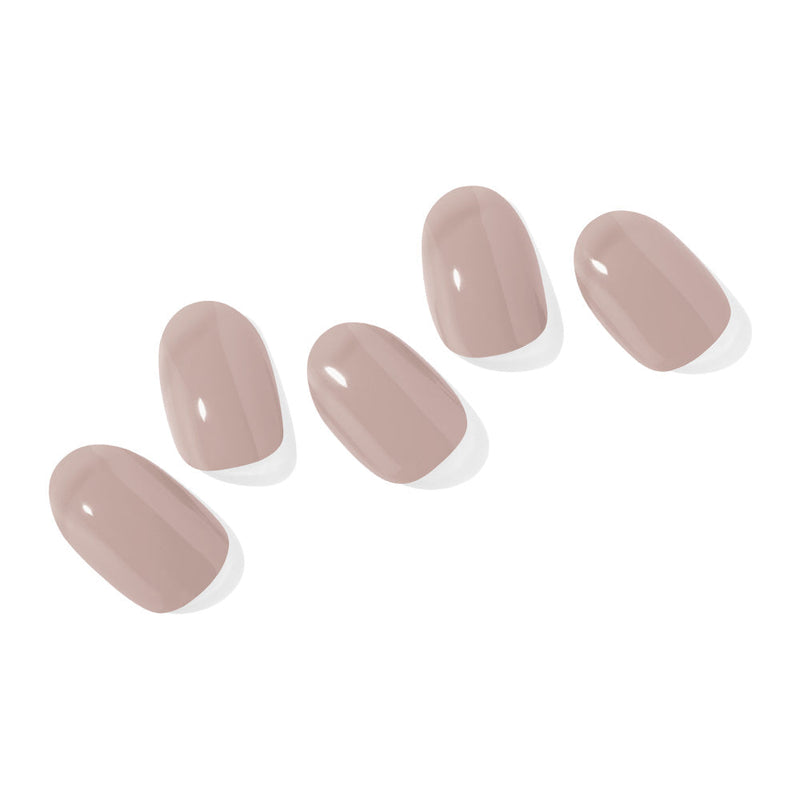 Ohora Semi Cured Gel Nail Strips N Cream Beige, semi-uitgeharde gellak strips