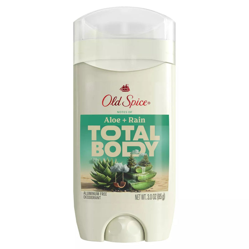Old Spice Total Body Deodorant Aloe And Rain 1