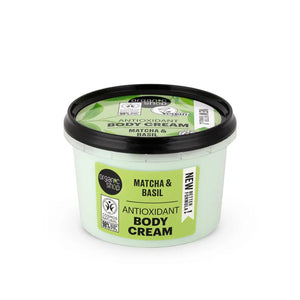 Antioxidant Body Cream Matcha And Basil