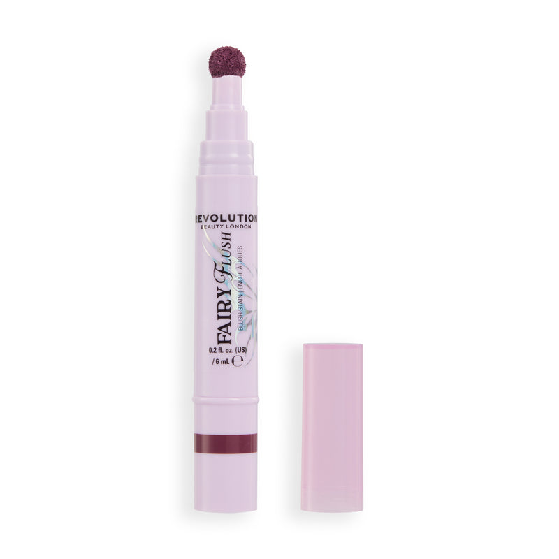 Geopende Fairy Flush Blush Stain Eternal Bond met ronde siliconen applicator