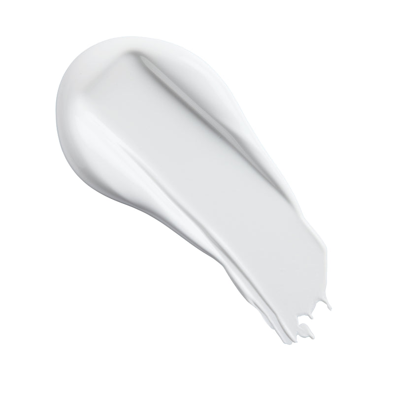 Swatch di SFX White Base Foundation, bianco opaco coprente