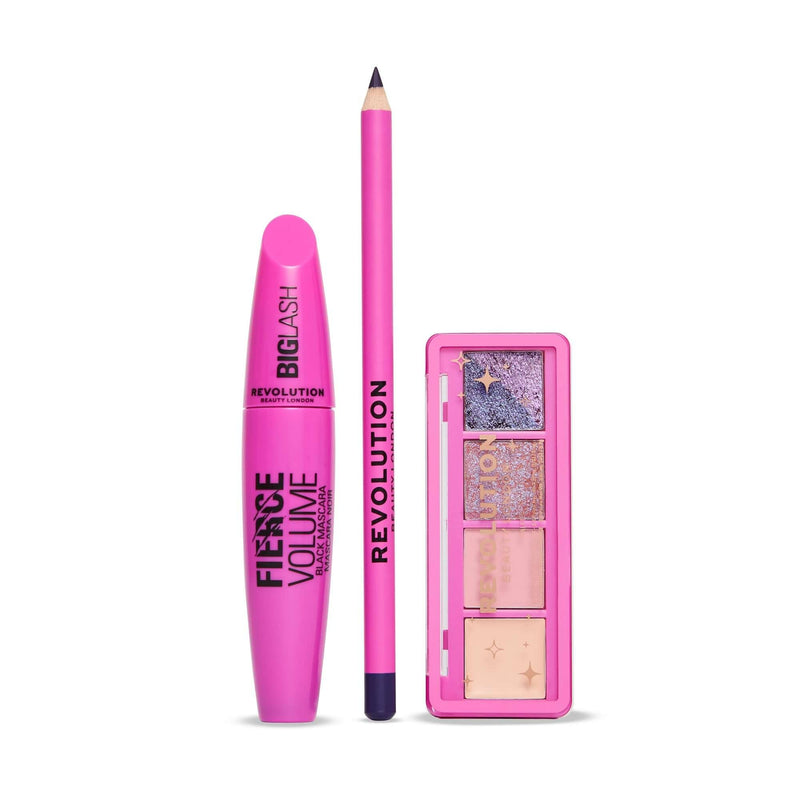 Revolution The Enchanted Eye Edit, complete oog make-up set met oogschaduw, mascara en eyeliner