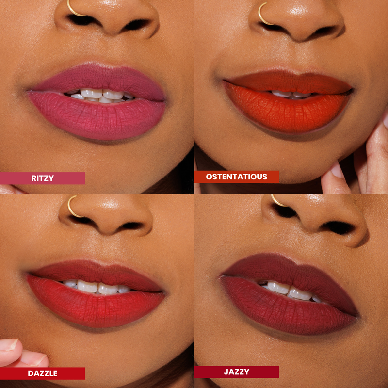 Rude Cosmetics Roaring 20's Matte Lipstick Ostentatious, hooggepigmenteerde matte lipstick, foto 2 van 6